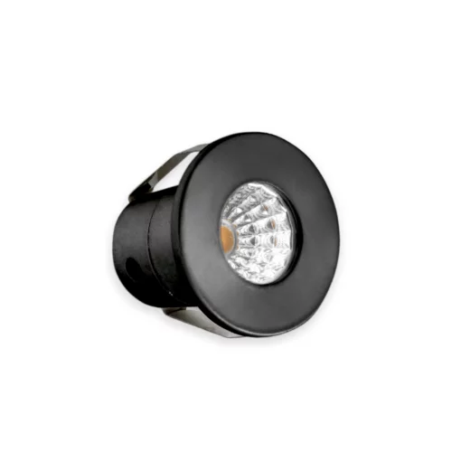 IBIS Mini COB LED Spot 12V Ø:25-30mm, 240 LM, 3W, Sort, Inde/Ude