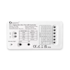 Gledopto Pro Mini 5-i-1 Zigbee LED Controller, HUE-kompatibel, 5-24V