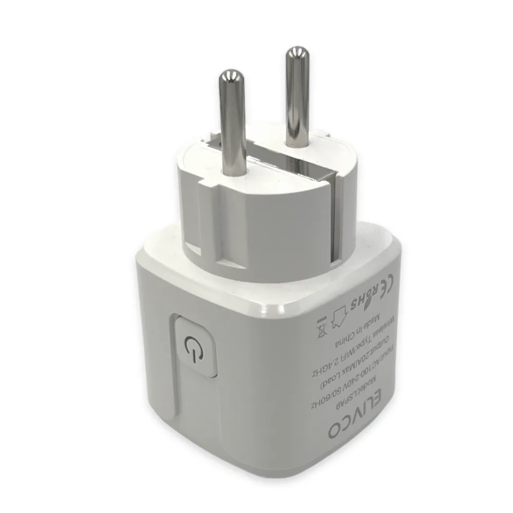 Elivco Smart Plug WiFi 20A med energimåler 3 Elivco Smart Plug WiFi 20A med energimåler - Billede 3