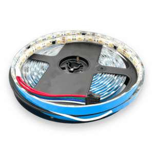 Alternative view of 5 meter WS2805 RGB+CCT IC LED Bånd 10 Pixels/m 24V IP65