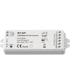 Skydance WT-SPI Digital WiFi Tuya LED controller til Pixel RGBIC LED, 5-24V, IP20