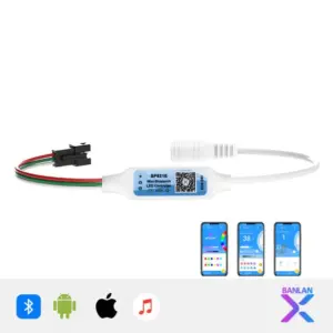 Alternative view of Mini SPI Bluetooth RGBIC Pixel Controller 5-24V