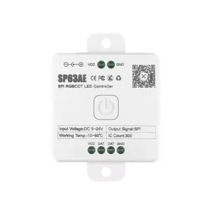 SPI Bluetooth Controller til RGB+CCT Digitale LED Bånd med WS2805 IC, 5-24V, IP20