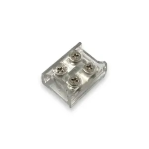 Samlemuffe til COB og almindelige lavvolt LED strip med en bredde på 10mm. Indendørs IP20