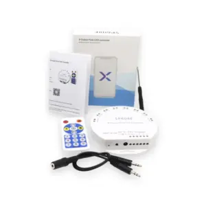 Alternative view of 8-kanals SPI RGBIC Digital Bluetooth LED Controller 5-24V