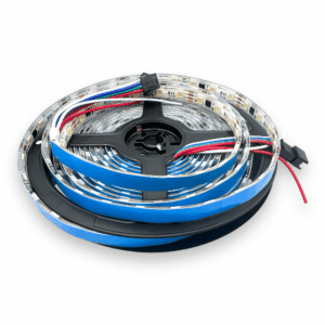 Alternative view of 5 meter WS2805 RGB+CCT IC LED Bånd 20 Pixels/m 12V IP65