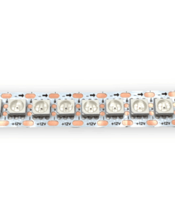 5 meter RGBIC LED Bånd, 144 LED/m, Maks. 43,2W/m, 12V, IP30, Indendørs, Løbelys