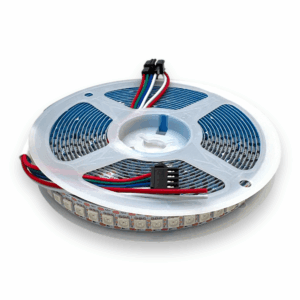 Alternative view of 5 meter WS2815 RGBIC LED Strip 144 pixels/m 12V Hvid PCB