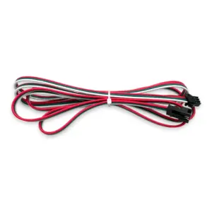 2 meter JST Forlængerkabel til Pixel digitalt LED strip, 3-ledet, 3pin, han/hun, 3x0,52mm2