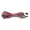 5 meter JST Forlængerkabel til Pixel digitalt LED strip, 3-ledet, 3pin, han/hun, 3x0,52mm2