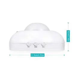 Alternative view of 230V IR Loftsensor til LED 360° Hvid