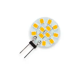 12V G4 LED stiftspære til møbelspot, 1,5W, 3000K, Varm Hvid, IP20