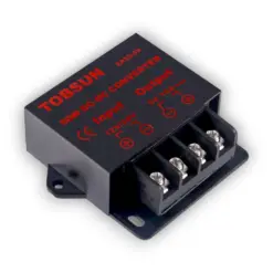 Kompakt Spændingsregulator 12V/24V DC til 5V DC, Maks. 10A, 50W, IP20