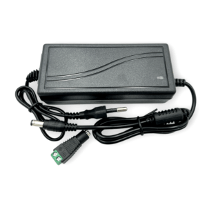 12V DC LED strømforsyning 70W, 5.3A, Spidsbelastning Maks 84W, Maks 7A, IP21, Sort