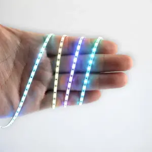 Alternative view of 5 meter 5V WS2812b RGBIC LED strip 160 Pixels/m 2.7mm