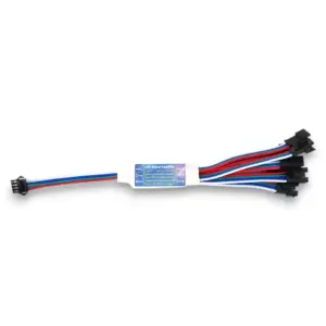 2-i-1 Digital Pixel 8-fordeler & controller til WS2815, WS2805, m.fl. IP20, 5-24V DC