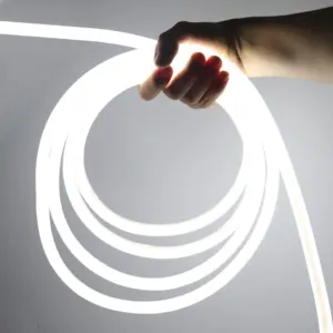 1-100 Meter 230V AC Neon Flex, 4500K, IP65, Udendørs og Indendørs
