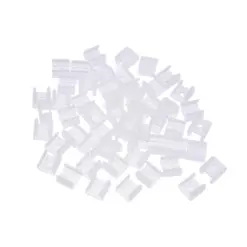 50 styk ASTRA professionelle monteringsklips til ASTRA 230V LED bånd, 16mm