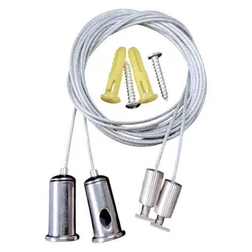 Wire-ophæng til alu-profiler til LED bånd og LED strips