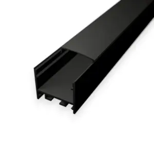 Alternative view of S12 Anodiseret Alu-profil Sort 1M