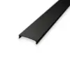 Sort universal diffuser cover til bl.a. S3, S12 og R3 anodiserede alu-profiler
