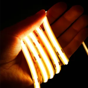5 meter Pro COB LED Strip 2700K Ra97+ 24V DC, Full Spectrum