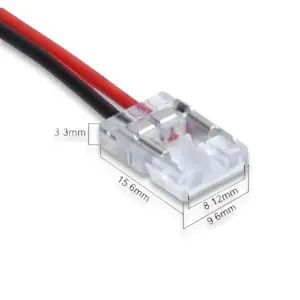 Alternative view of EdgeClip Compact 8mm Tilslutningsklips m. ledning 15cm